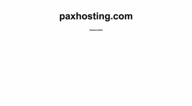 paxhosting.com