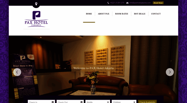 paxhoteljakarta.com