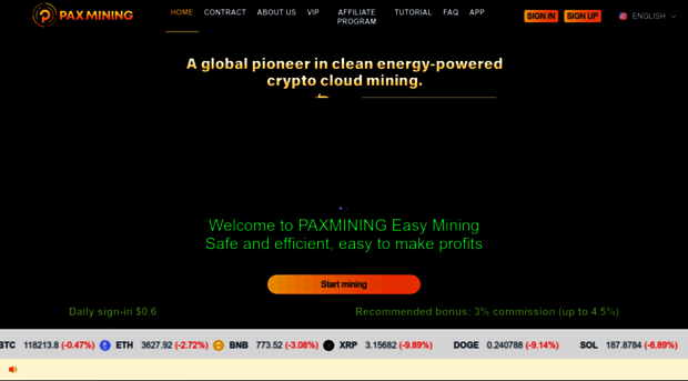 paxmining.com