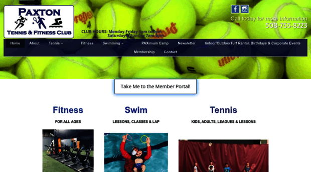 paxtontennisandfitness.com