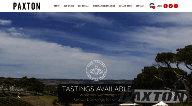 paxtonwines.com