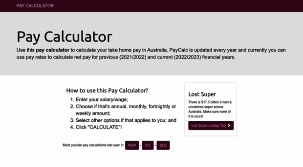 paycalc.com.au