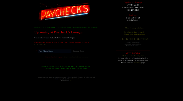 paycheckslounge.com