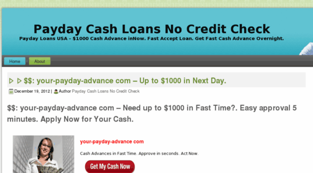 paydaycashloansnocreditcheck.info
