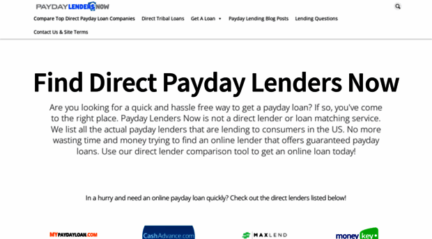 paydaylendersnow.com