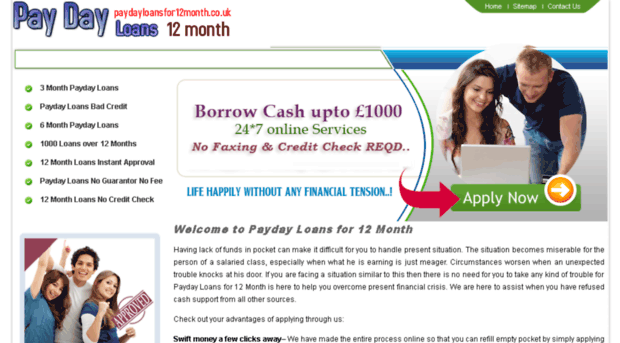paydayloansfor12month.co.uk