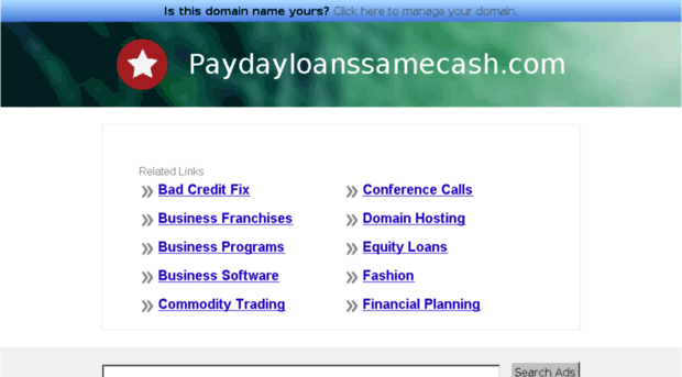 paydayloanssamecash.com