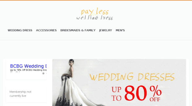 paylessforweddingdress.com