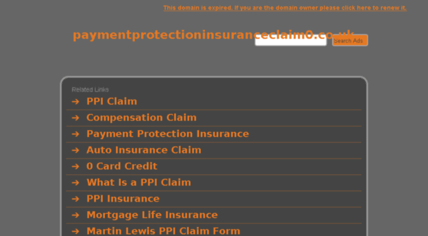 paymentprotectioninsuranceclaim0.co.uk