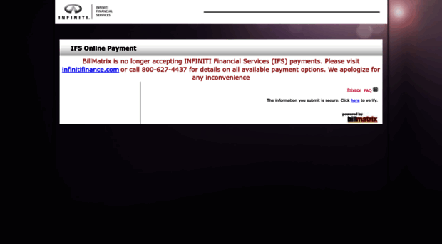 paymentsinfiniti.billmatrix.com