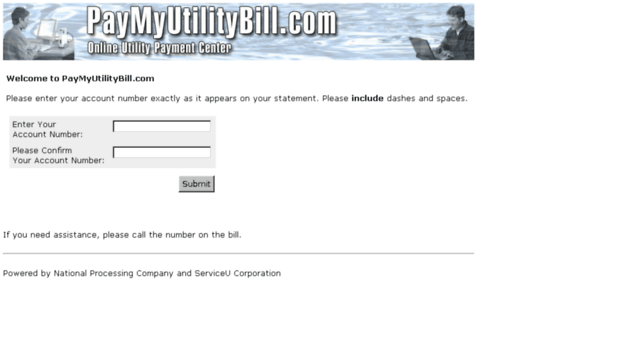 paymyutilitybill.com