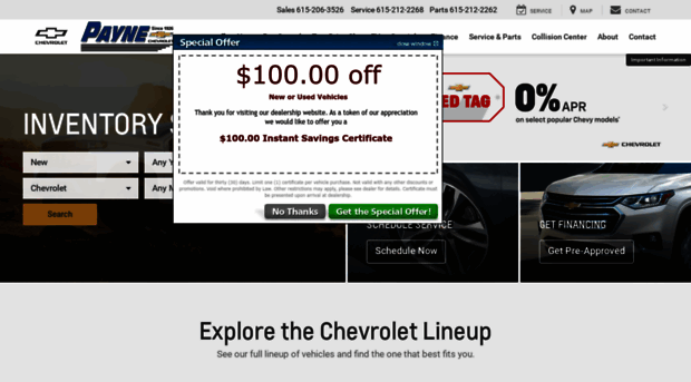 paynechevrolet.com