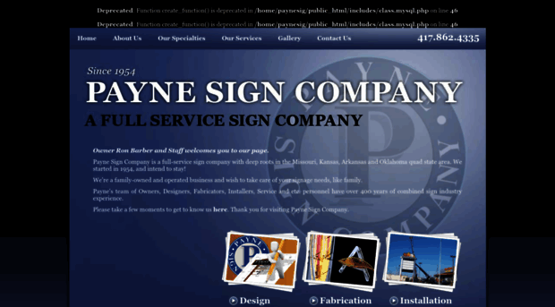 paynesigncompany.com