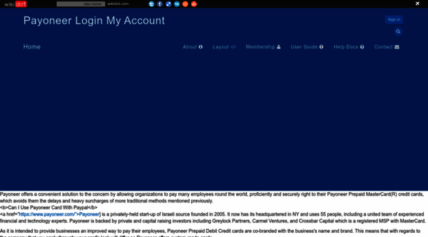 payoneer-canada2.wikidot.com