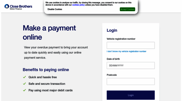 payonline.closemotorfinance.co.uk