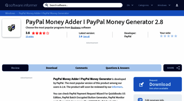 paypal-money-adder-i-paypal-money-genera.software.informer.com