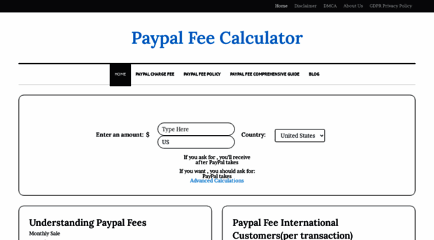 paypfeecalc.com