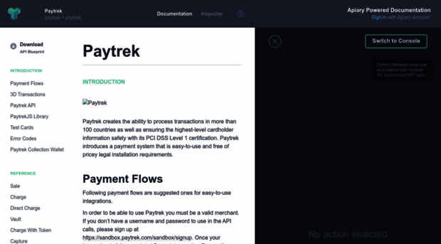 paytrek.docs.apiary.io