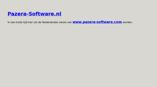 pazera-software.nl