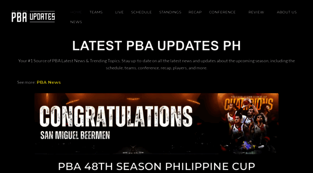 pbaupdates.ph