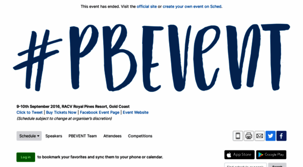 pbevent2016.sched.org