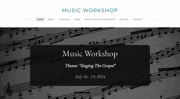 pbmusicworkshop.com