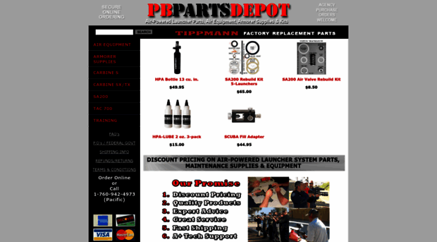 pbpartsdepot.com