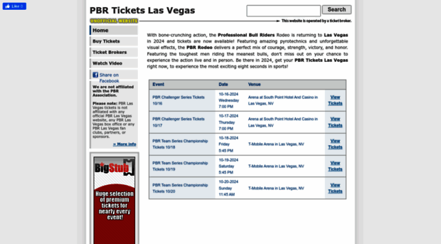 pbrticketslasvegas.com