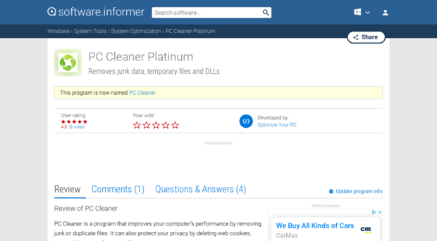 pc-cleaner-platinum.software.informer.com