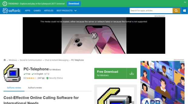 pc-telephone.en.softonic.com