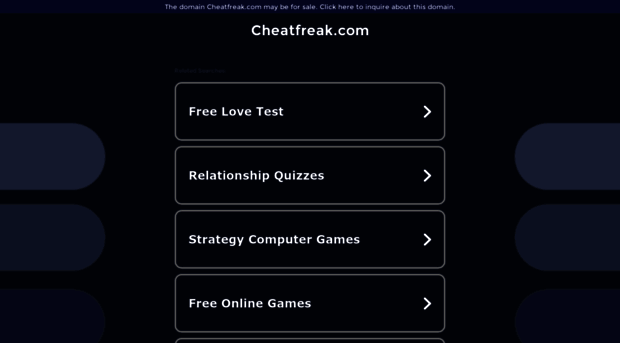 pc.cheatfreak.com