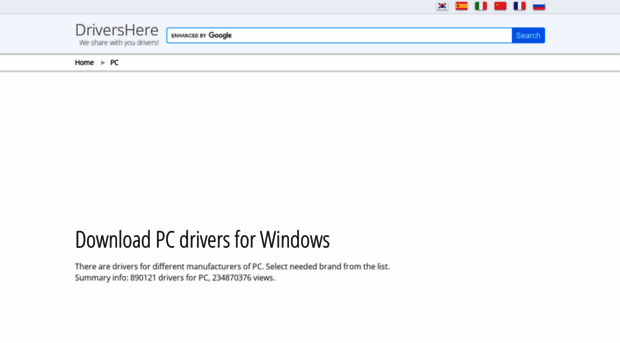 pc.drivershere.com