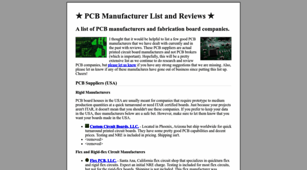 pcbmanufacturerlist.com