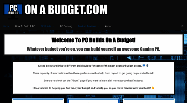 pcbuildsonabudget.com