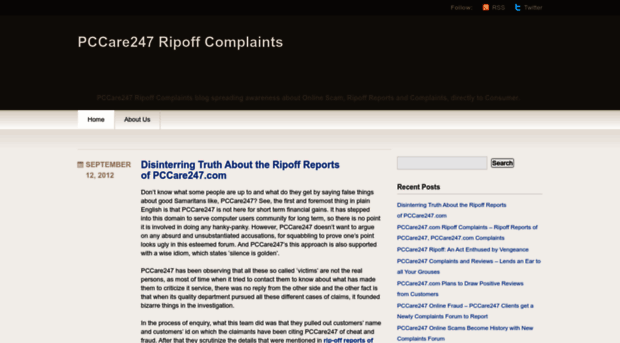 pccare247ripoffcomplaintsreviewscams.wordpress.com