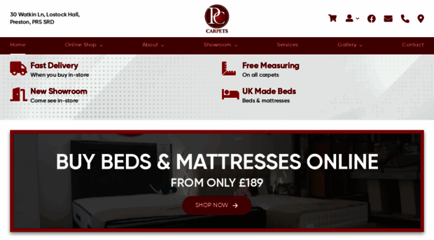 pccarpetsandbeds.co.uk