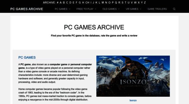 pcgamesarchive.com