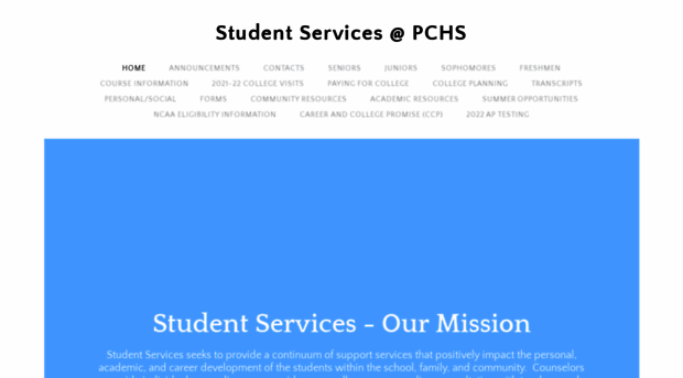 pchsstudentservices.weebly.com