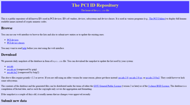 pci-ids.ucw.cz