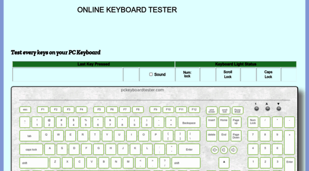 pckeyboardtester.com