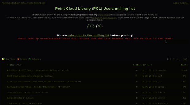 pcl-users.org