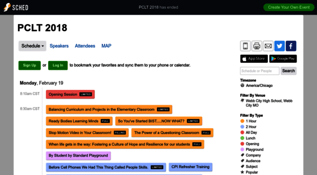 pclt2018.sched.com