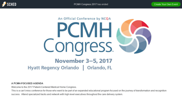 pcmhcongress2017.sched.com