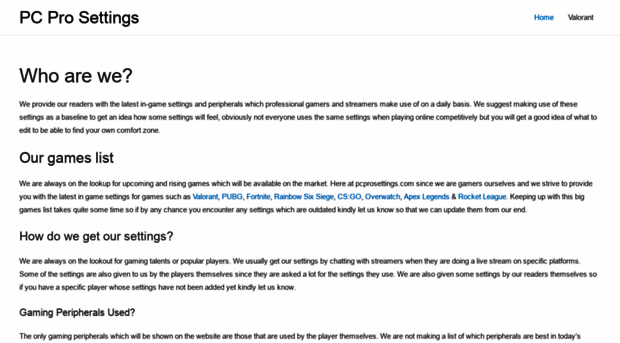 pcprosettings.com