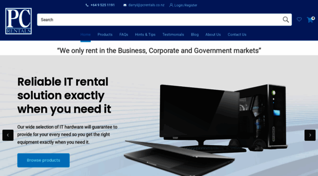 pcrentals.co.nz