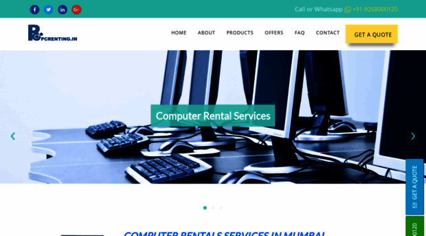 pcrenting.in