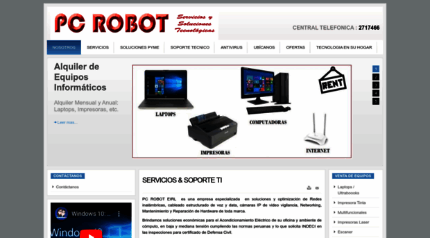 pcrobot.com.pe