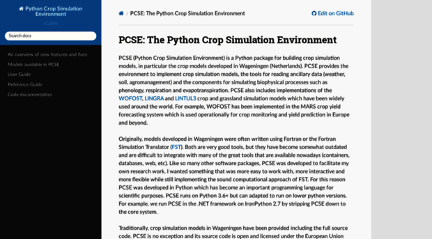 pcse.readthedocs.io