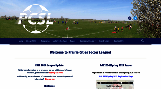 pcslsoccer.org