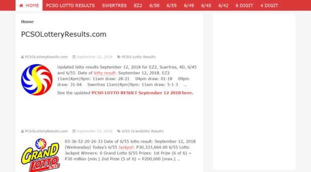 pcsolotteryresults.com